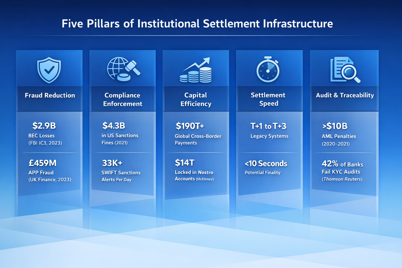 Five Pillars of Settlement Integrity